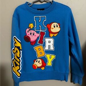 Blue Kirby Graphic Sweatshirt